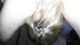 Blonde GF Masturbation Session with BJ, Rim Job & Dildo Play!