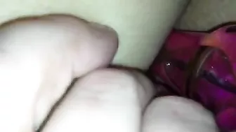 Girlfriend Homemade Masturbation with Anal Dildo and Amateur Ass Play