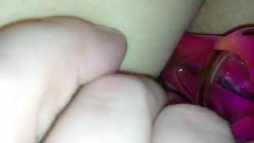 Girlfriend Homemade Masturbation with Anal Dildo and Amateur Ass Play