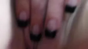 Blonde Teen Homemade Masturbation with Dildo & Moaning Orgasm!