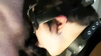 MILF Mom Hot Homemade BJ & Masturbation in Pantyhose