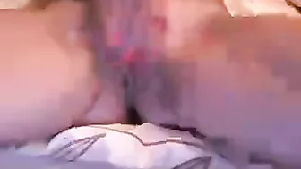 Blonde Amateur Quiet Afternoon Masturbation with Big Tits and Dildo