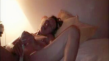 Masturbating French MILF Missing Her Cock? Amateur Homemade Orgasm with Dildo in France