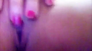 Asian College Teen GF Masturbates with Wet Clit in Homemade Amateur Porn