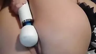 Massive Masturbation Session with Busty Amateur Coed