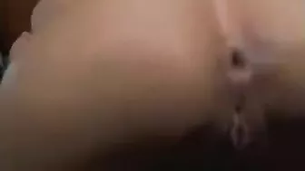 Amateur Latina Masturbates with Dildo in Homemade Anal Sex Video