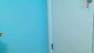 Amateur Blonde Babe Masturbates with Big Boobs and Dildo!