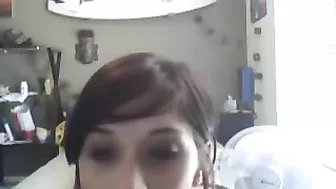 College Brunette Homemade Masturbation Session Leads to Tight Skinny Orgasm