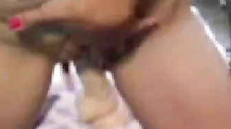 Asian Amateur Homemade Masturbation with Dildo, Moaning and Orgasm