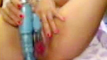 Asian Amateur Homemade Masturbation with Dildo and Rabbit Toy