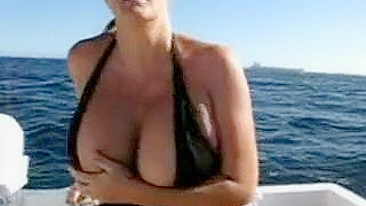 Masturbation on the High Seas - Busty Amateur Homemade Orgasm