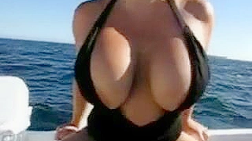 Masturbation on the High Seas - Busty Amateur Homemade Orgasm