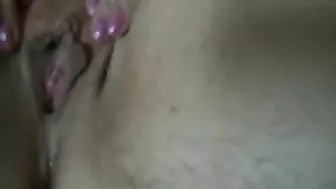 Amateur BBW Milf Masturbates Homemade Wife Stretches Pussy