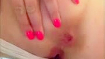 Massive Squirting Orgasm with Finger in Ass! Amateur Porn