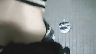 Amateur Asian Girlfriend Hairy Blowjob and Homemade Masturbation