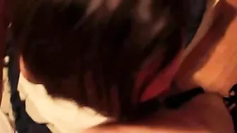 Masturbating College Girl with Small Tits Gets Messy Facial!