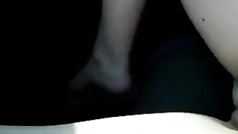 Busty Amateur GF Masturbates in Car with BF!