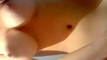 Busty Amateur Finger Masturbates Homemade Big Boobs