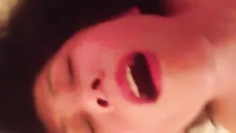 Asian Amateur Cumming Harder with Masturbation Facial!