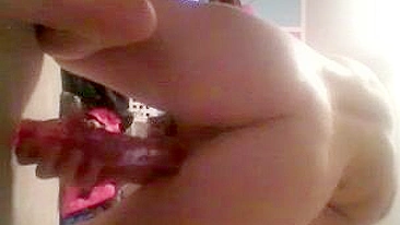 Chubby Teen Pawg Masturbates with Dildo in Homemade Amateur Video