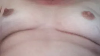 Amateur BBW Wife Homemade Masturbation with Dildo Leads to Big O Orgasm