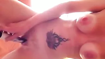 Massive Masturbation Squirts with Big Tits and Dildos!