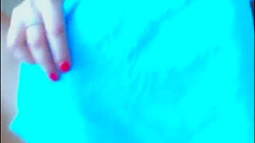 Blonde Babe Anal Finger Masturbation on Webcam!