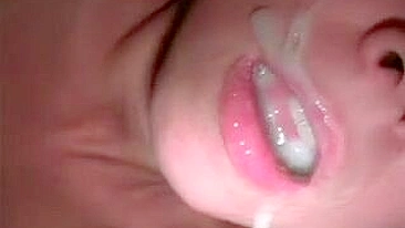 MILF Masturbates with Cum on Her Face & Blows Orgasmic Load!