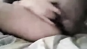 Asian Amateur Homemade Masturbation Rubdown with Wet Pussy and Orgasmic Cum Shot!