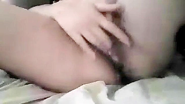 Asian Amateur Homemade Masturbation Rubdown with Wet Pussy and Orgasmic Cum Shot!