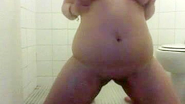 Chubby Ex-GF Sensual Shower Masturbation with Big Boobs & Tits