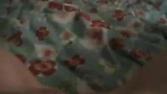 Natural Beauty Self-Taped Masturbation Session with Massive Tits and Finger Play!