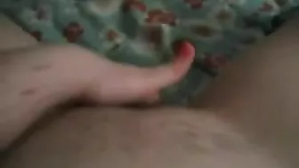 Natural Beauty Self-Taped Masturbation Session with Massive Tits and Finger Play!