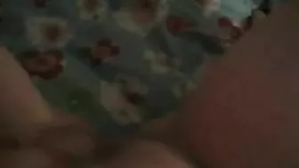 Natural Beauty Self-Taped Masturbation Session with Massive Tits and Finger Play!