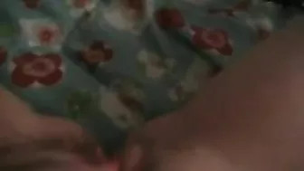 Natural Beauty Self-Taped Masturbation Session with Massive Tits and Finger Play!