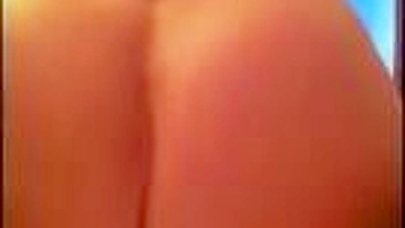 MILF Masturbates with Big Butt and Dildo in Homemade Porn