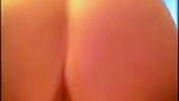 MILF Masturbates with Big Butt and Dildo in Homemade Porn