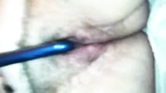 Homemade Masturbation with Hairy BBW and Vibrator