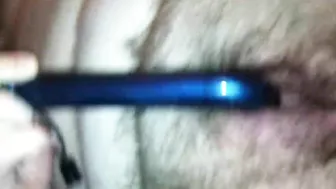 Homemade Masturbation with Hairy BBW and Vibrator