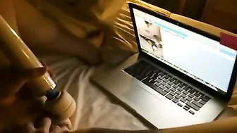 MILF Mom Solo Webcam Orgasm with Sex Toys - Amateur Big Boob Cumshot!