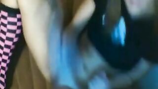 Amateur Teen Homemade Masturbation with Dirty Deepthroat and Dildo