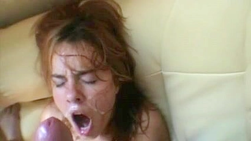 Redhead GF Masturbation Cumshot Facial Orgasm