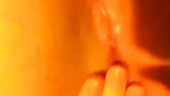 Sexy Catholic Teen Masturbates with Glasses and Small Tits