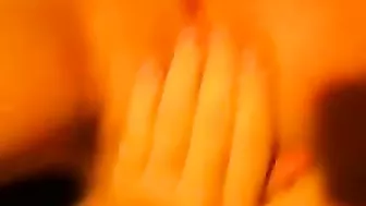 Sexy Catholic Teen Masturbates with Glasses and Small Tits