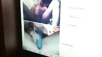 Massive Orgasmic Moans as Wife Masturbates with BBC & Dildo while Cuckold Hubby Films Amateur Homemade Porn!