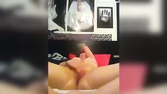 Brunette College Teen Homemade Masturbation Video with Big Boobs, Cumming & Squirting