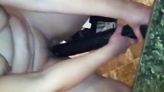 Amateur BBW Matures Homemade Dildo Masturbation Wife