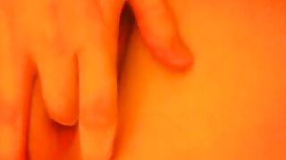 Amateur Shaved Pussy Finger Masturbation Homemade