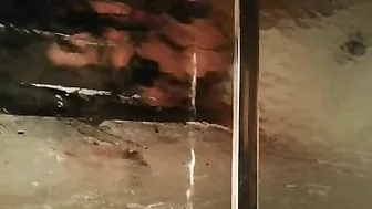 MILF Masturbates with Dildo in Shower, Amateur BBW Porn!