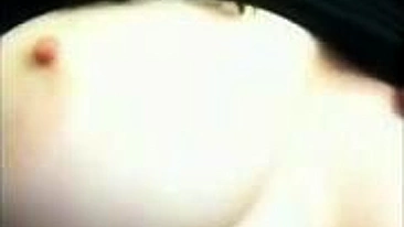 Brunette Babe Big Boob Masturbation in Airplane Fun!